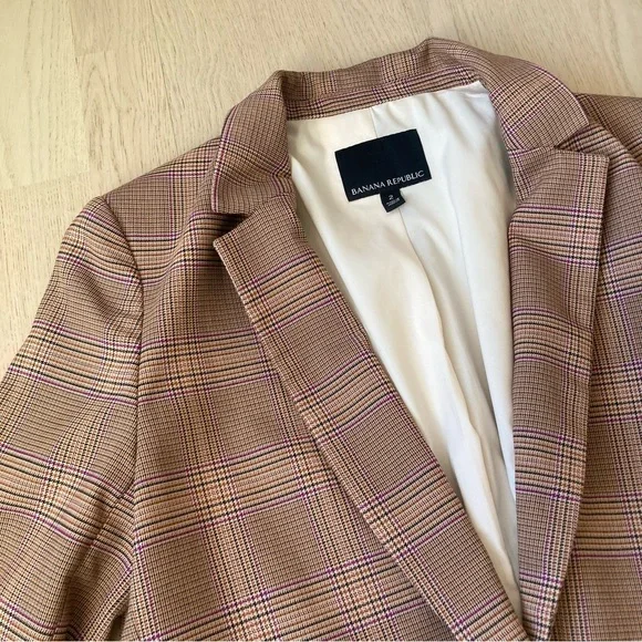 Plaid patterned blazer - Picture 5 of 6